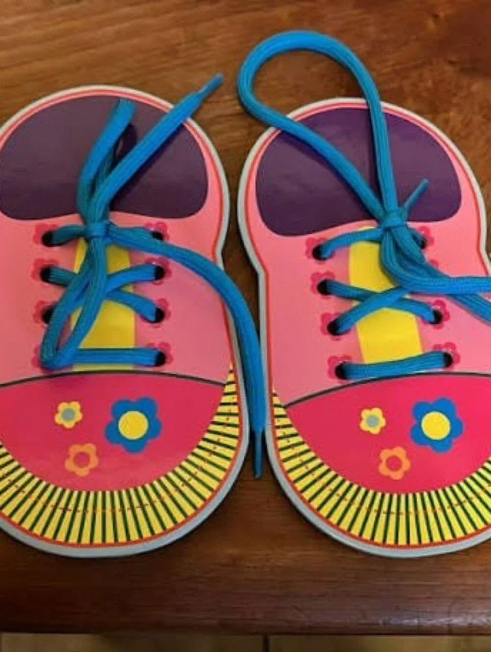 Kids Learning Shoe Lacing Toy - Multicolor